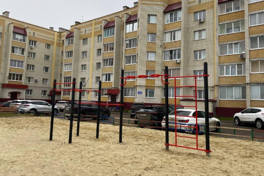В Рассказово с участием жителей благоустроили дворовые территории на трех улицах