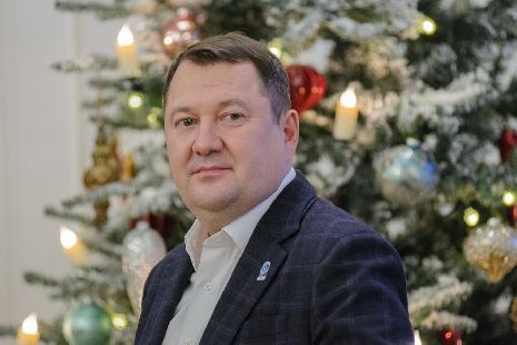 Врио главы администрации региона Максим Егоров поздравляет тамбовчан с Новым годом