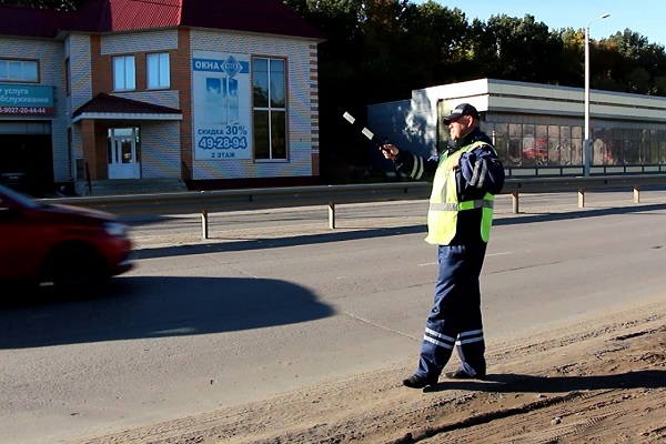 В Жердевке автовладелец из Курской области пытался дать взятку полицейскому ﻿