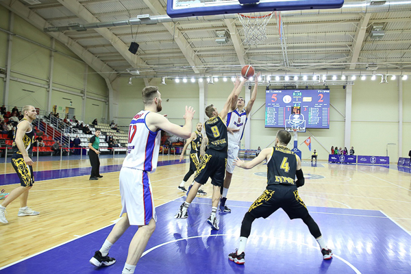 Баскетбольный клуб "Тамбов" набрал больше 100 очков в победном матче