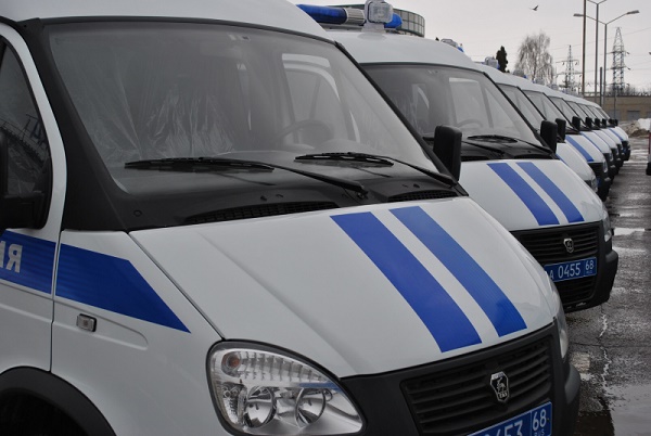Тамбовские полицейские получили новые автомобили