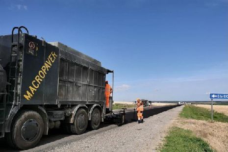 На трассе в Тамбовской области досрочно завершили ремонт дорог