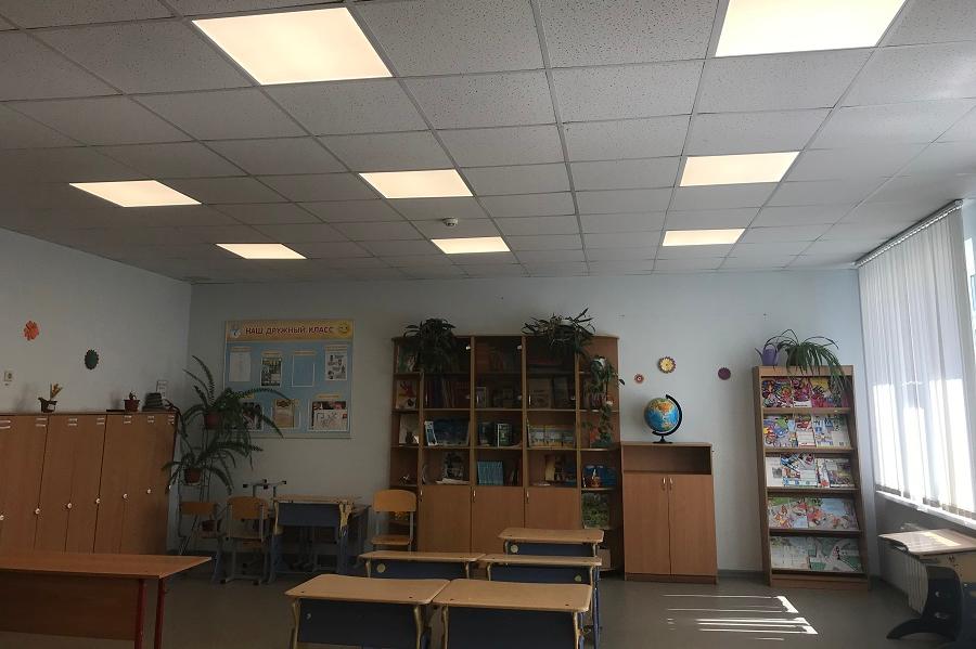 В Бондарской средней школе заменили светильники на 5 млн рублей