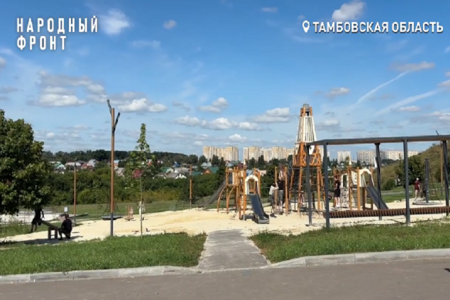 В парке "Ласки" Тамбова спустя год после ремонта нашли недочёты