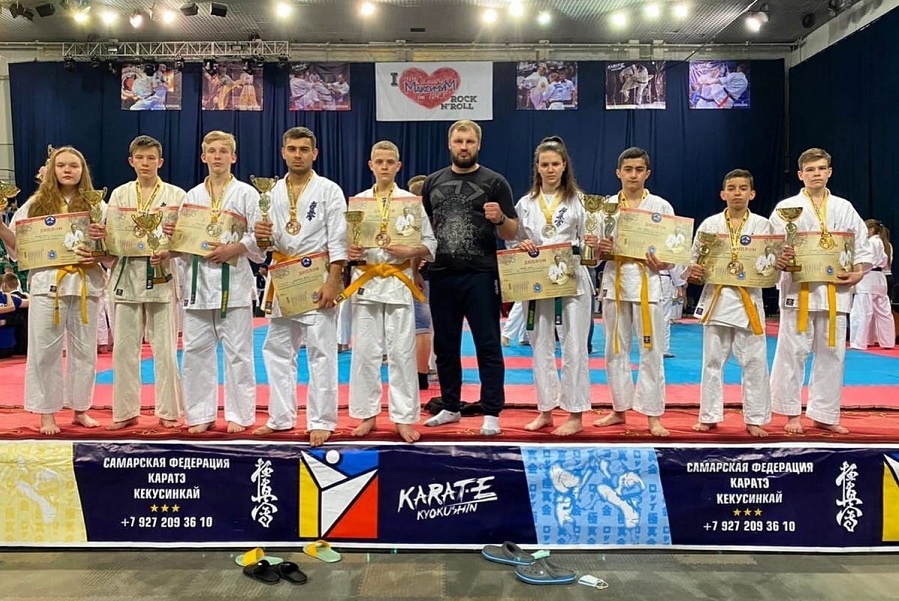 Тамбовчане завоевали рекордное число медалей на турнире по киокусинкай
