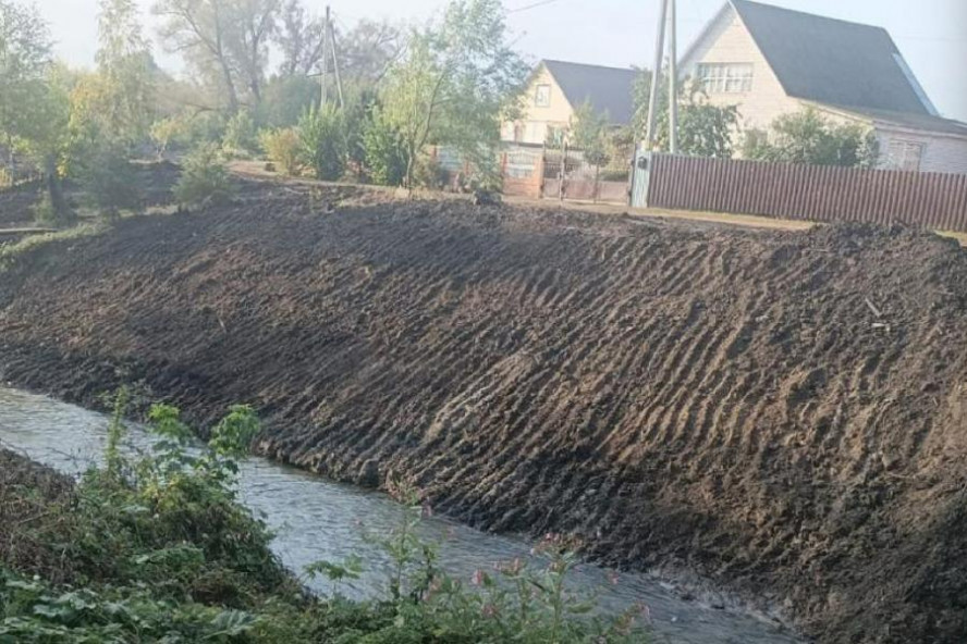 В Тамбовской области возобновили работы по расчистке русла реки Пичаевка