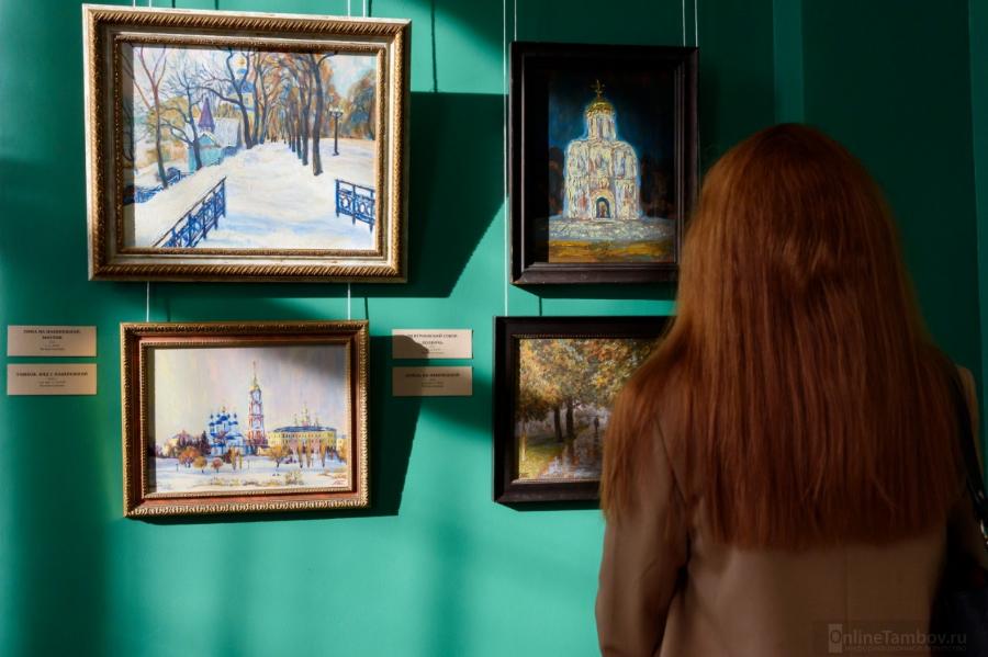 В Тамбове открылась масштабная выставка живописи и графики Андрея Ельцова