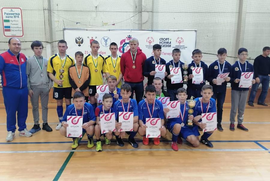 Тамбовчане стали победителями Всероссийской спартакиады Специальной Олимпиады по мини-футболу