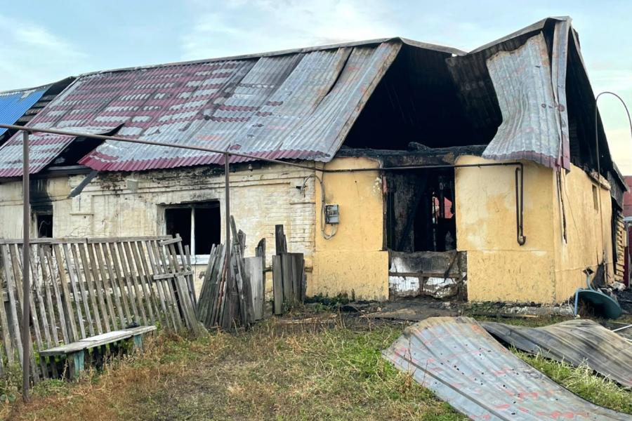 За выходные при пожарах в Тамбовской области погибли два человека