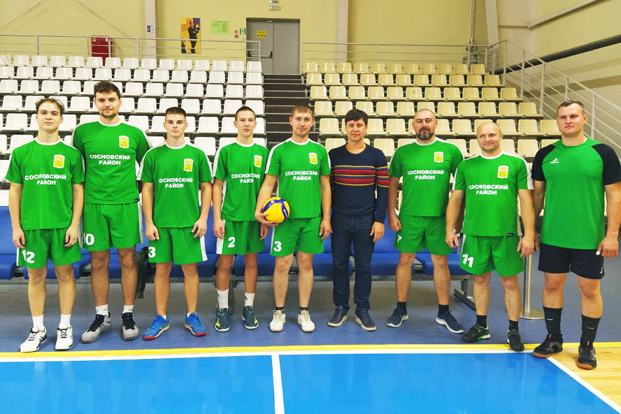 Волейбольная команда из Сосновки пробилась в финал Спартакиады
