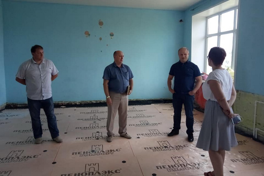 Базовый детсад Рассказовского района продолжают капитально ремонтировать