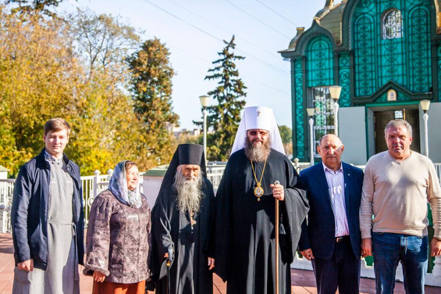 В Тамбове с паломнической поездкой побывал духовник патриарха Московского и Всея Руси