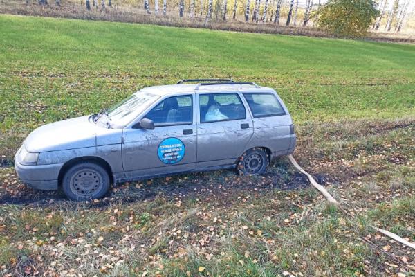 Житель Тамбовской области угнал автомобиль организации и попал в ДТП