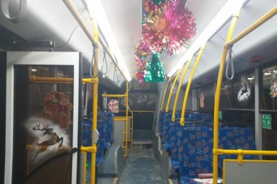 В Тамбове в рейс выйдут 10 новогодних автобусов