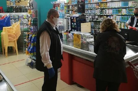 В Тамбове супермаркеты и магазины проверяют на соблюдение масочного режима
