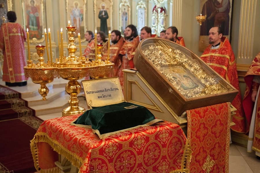 В Тамбов прибудет ковчег с частицей мощей святой Матроны Московской