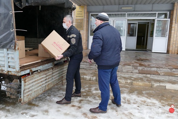 Котовчане направили гуманитарную помощь беженцам с Донбасса