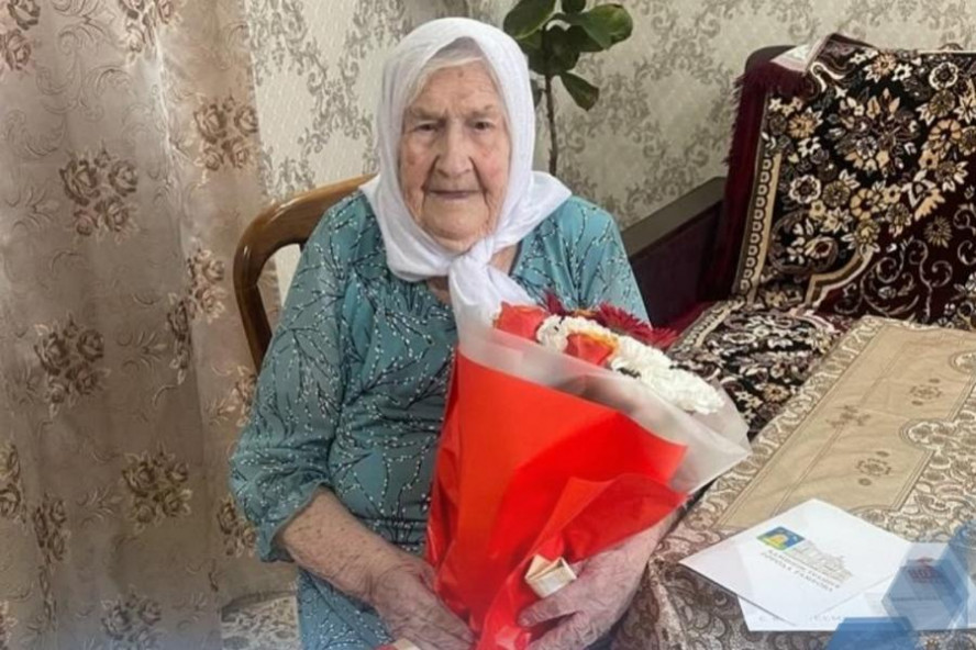 Участница Великой Отечественной войны Мария Захарова отметила 100-летний юбилей