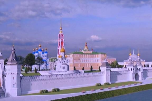 Епархия представила проект по возведению монастырской стены в центре Тамбова