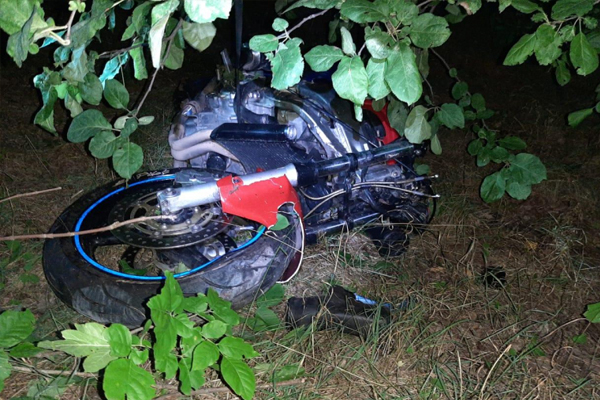 В Петровском районе насмерть разбился мотоциклист