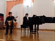 Настя Тюрина и Кирилл Кулаков на концерте в Тамбове