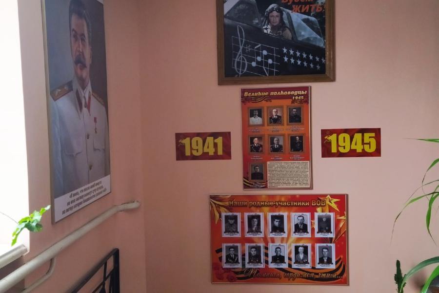 Дань памяти: на Базе стройматериалов на Чичканова, 1 открыли Доску почёта ветеранов войны