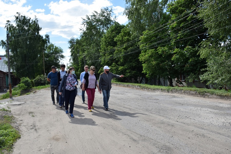 В Тамбове вопросы по ремонту дорог обсуждают с жителями
