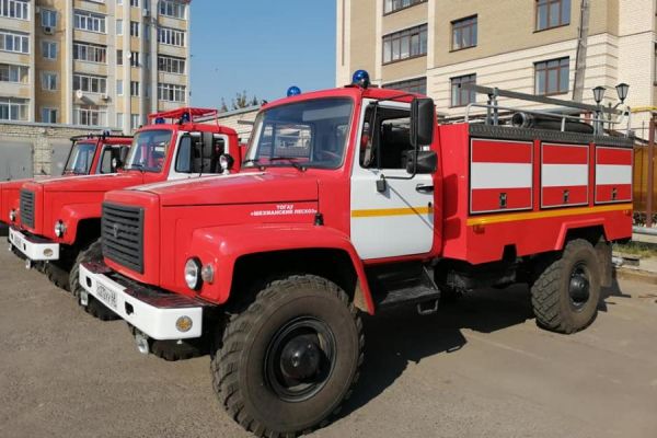 В лесхозы Тамбовской области поступит новая пожарная техника