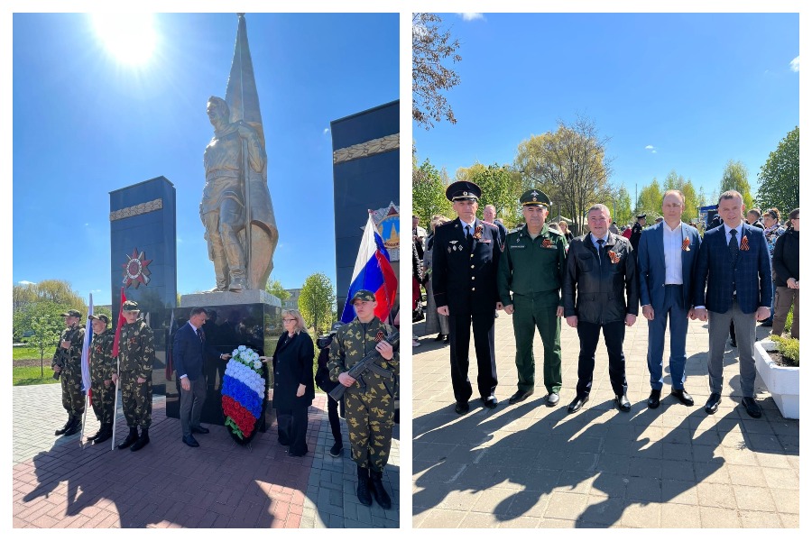 В посёлке Строитель почтили память воинов-земляков, погибших в Великой Отечественной войне