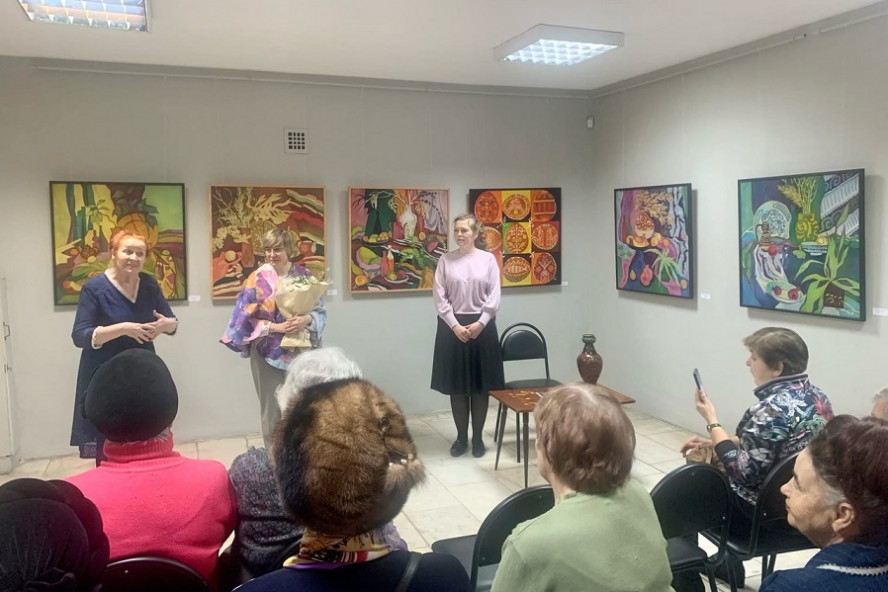 В Тамбовской области открылась выставка члена Союза художников России Ирины Пугачевой-Мироновой