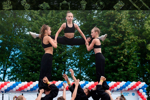 Всероссийский Олимпийский день, День йоги, "Уличная латина"
