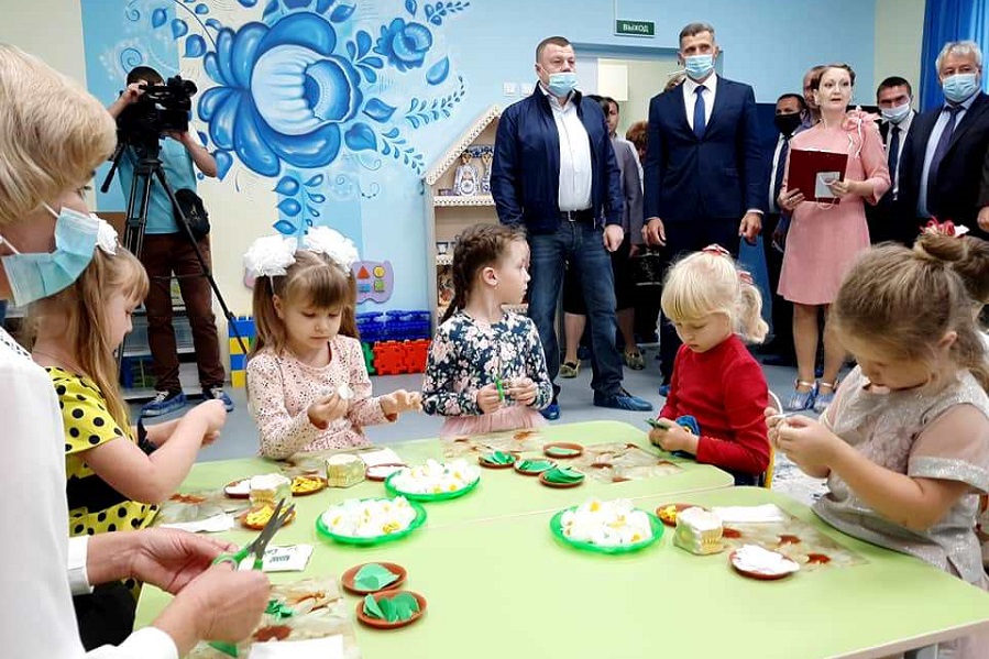 В Уварово открыли новый детский сад на 50 мест