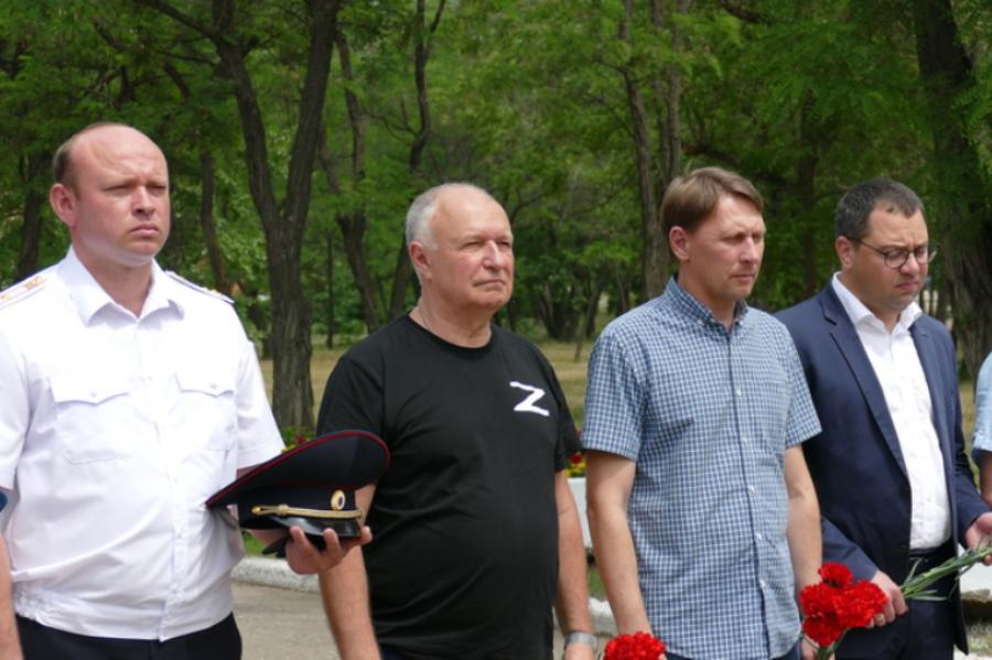 Котовчане почтили память павших в Великой Отечественной войне минутой молчания