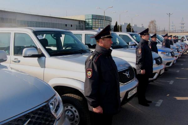 Автопарк тамбовских полицейских пополнился новыми автомобилями