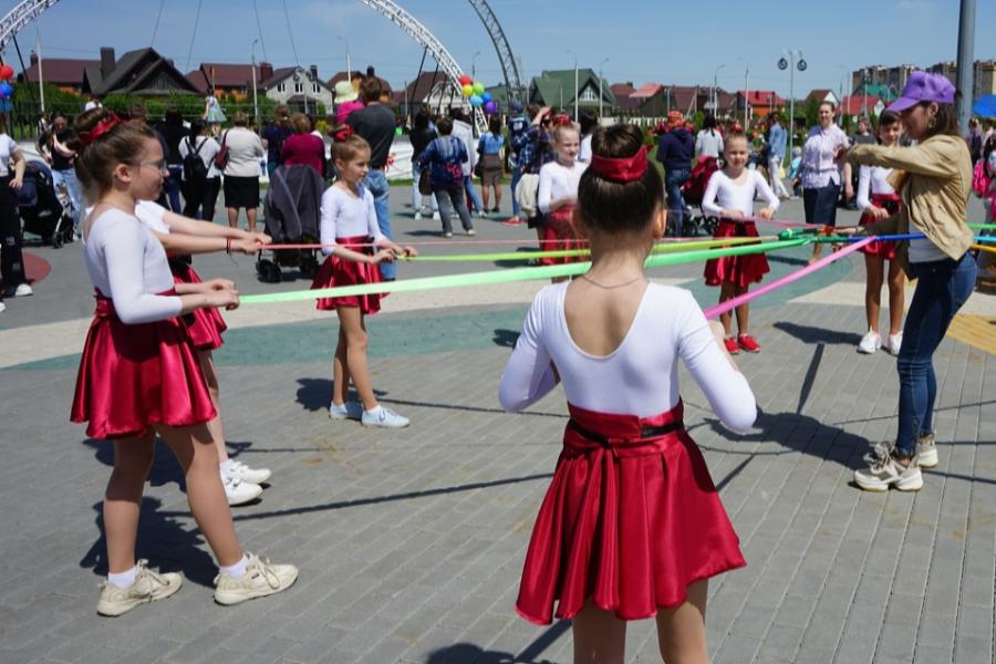 В Олимпийском парке провели праздник ко Дню защиты детей