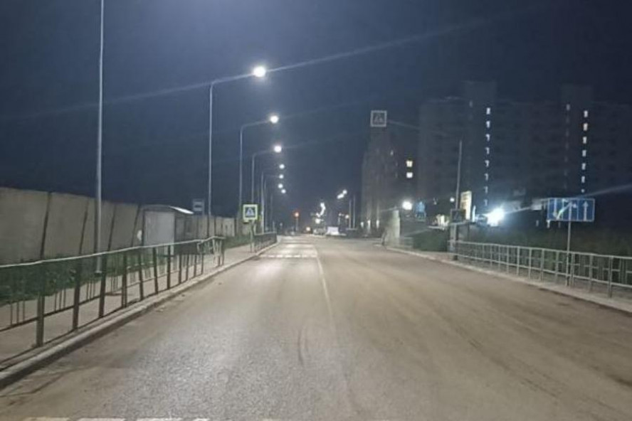 В Тамбове на улице Кавказской впервые появилось уличное освещение
