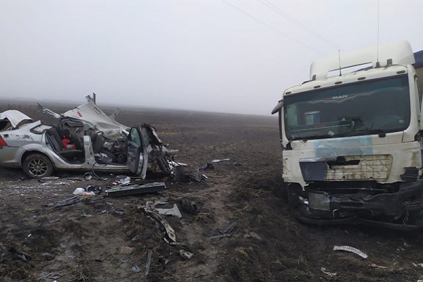В Тамбовской области из-за тумана произошло тройное ДТП: есть погибший
