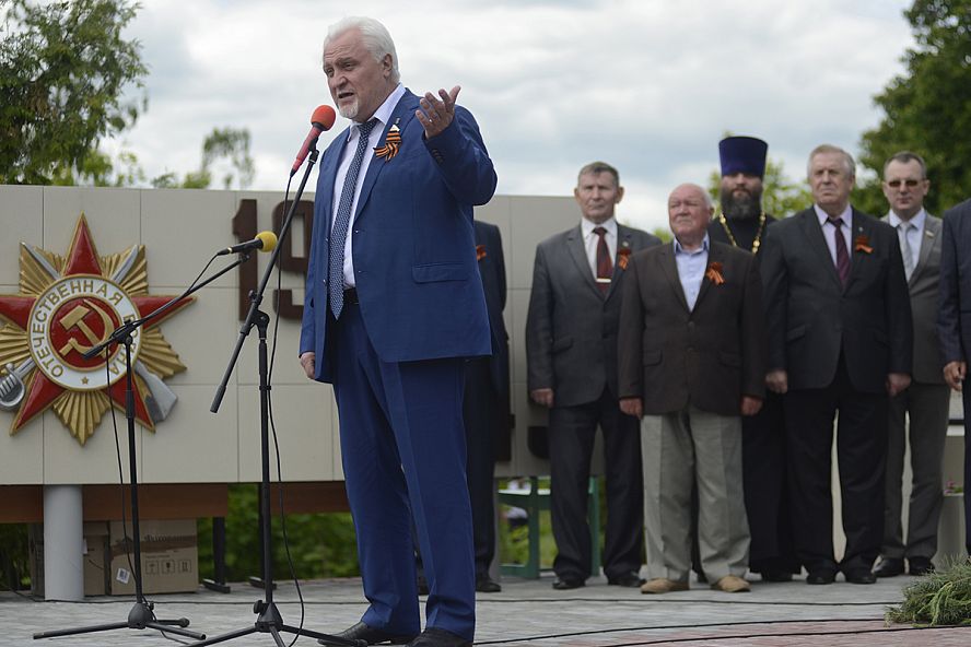 Открытие мемориала в Знаменском районе - 6