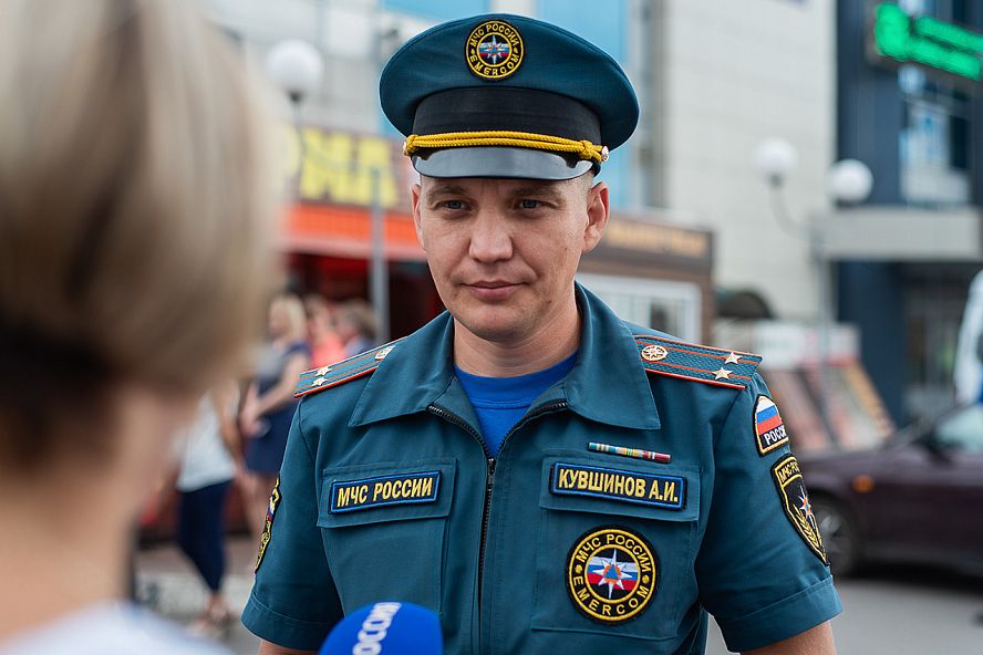 Учения в торговом центре на Киквидзе - 33