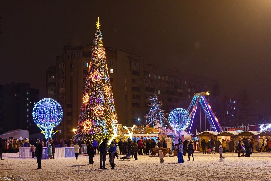 Открытие "Новогодней поляны - 2018" в Тамбове - 20