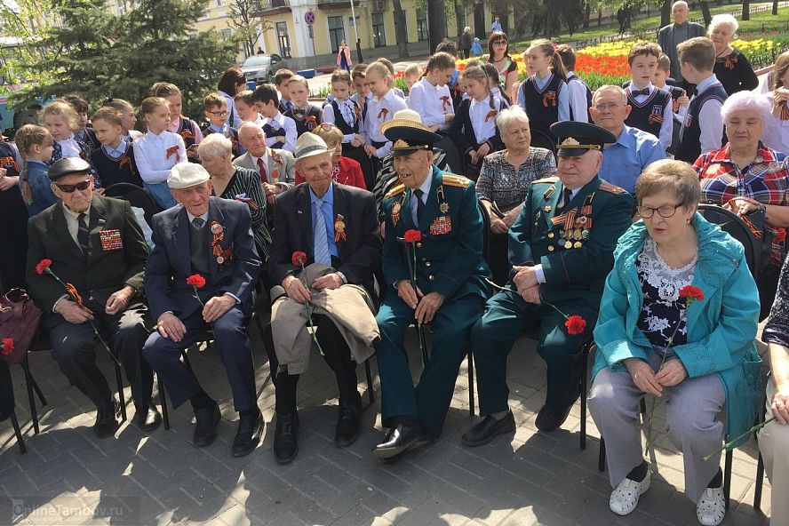Митинг в сквере Петрова ко Дню Победы - 0
