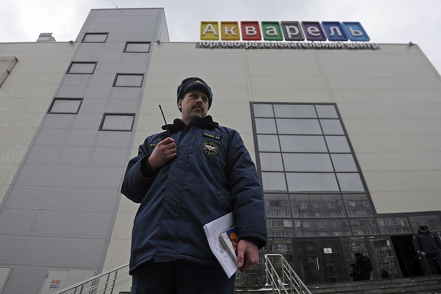 Пожарно-тактические учения в ТРЦ "Акварель" в Тамбове - 4