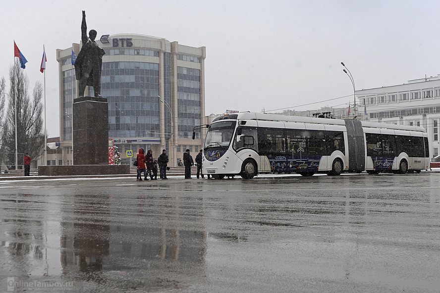В Тамбове тестируют электробус - 3