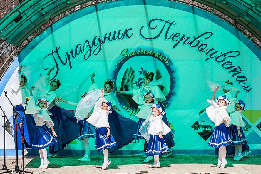 Праздник первоцвета в Знаменском районе - 18