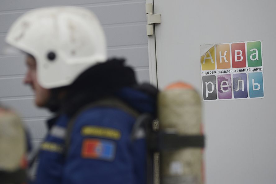 Пожарно-тактические учения в ТРЦ "Акварель" в Тамбове - 33