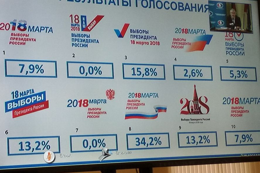 Варианты логотипов избирательной кампании-2018 - 0
