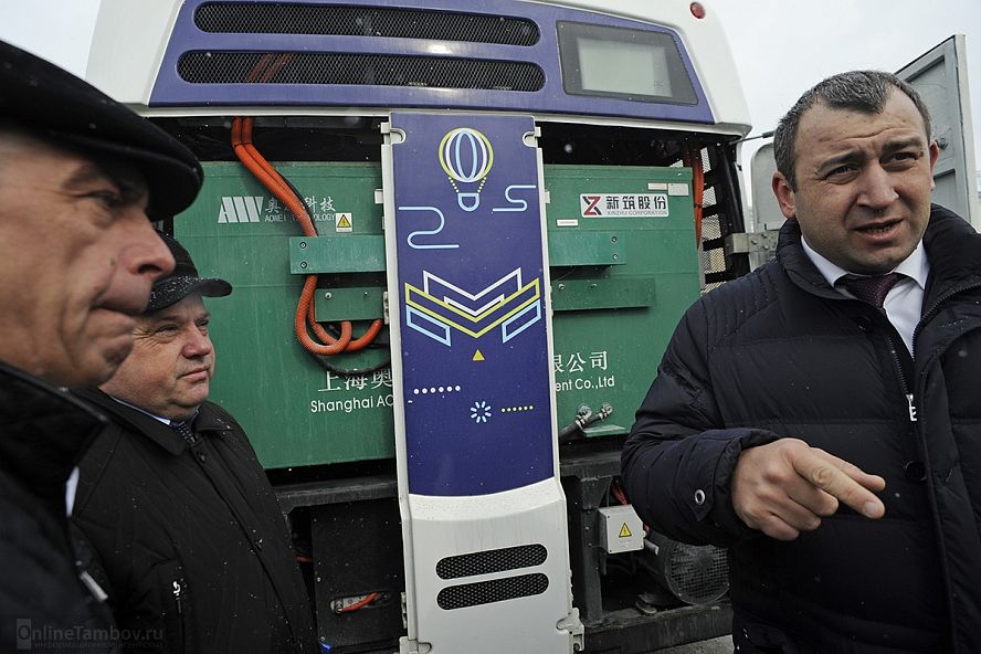 В Тамбове тестируют электробус - 24