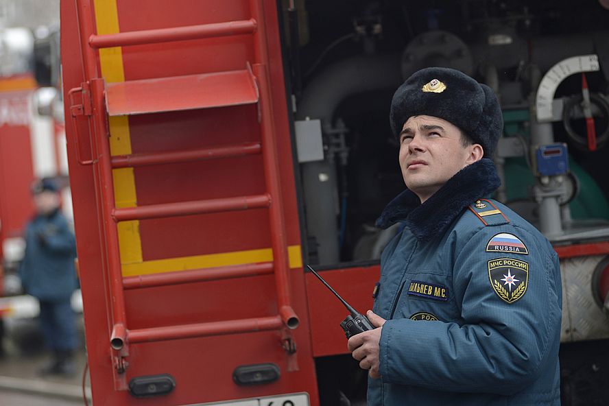 Пожарно-тактические учения в ТРЦ "Акварель" в Тамбове - 8