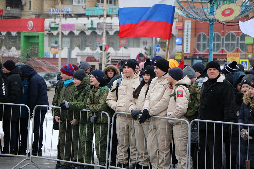 Торжественный старт лыжного перехода, посвящённого 75-летию Победы в Великой Отечественной войне и 90-летию воздушно-десантных войск - 1