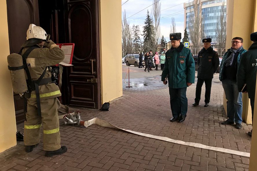 Учения в драмтеатре,2018 - 1
